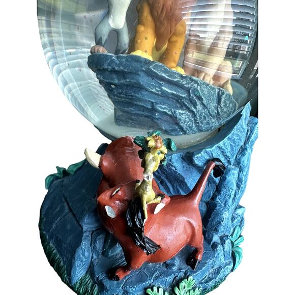 Vintage Disney's The lion King Circle of Life Snowgloble with music - Picture 8 of 14
